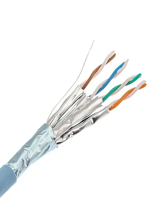 کابل شبکه Cat6 Fftp Belden بلدن تست فلوک