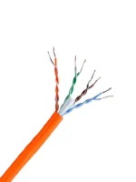 کابل شبکه Cat6 Utp Nexans نگزنس تست فلوک پرمننت با روکش LSZH