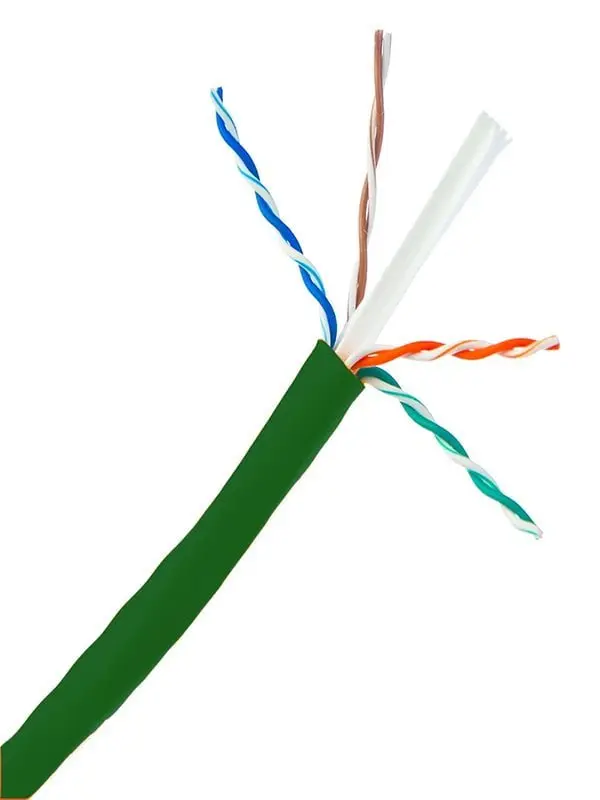 کابل شبکه Cat6 Utp Rafsanjan رفسنجان تست فلوک چنل با روکش LSZH