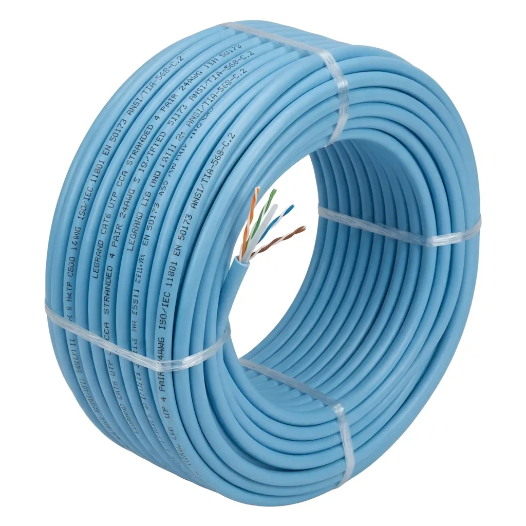 کابل شبکه افشان Cat6 Utp Legrand CCA