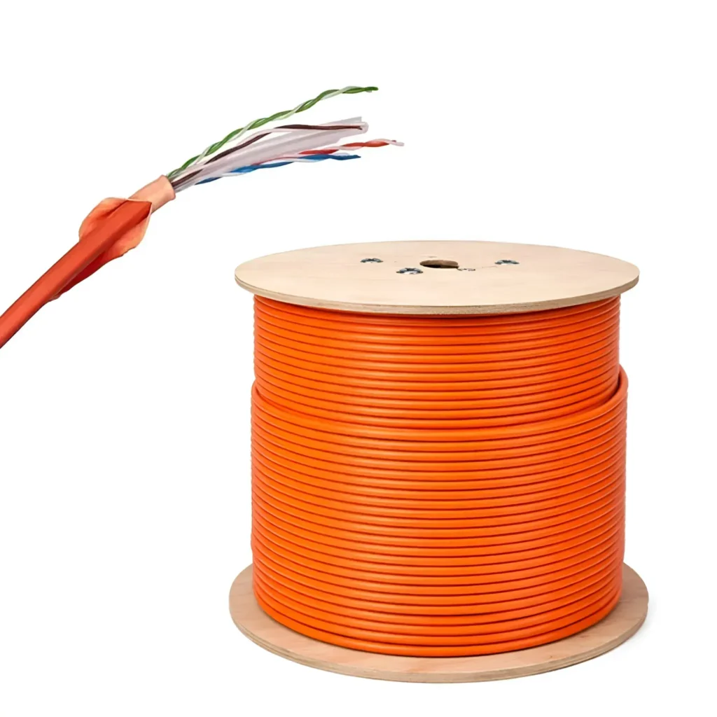 کابل شبکه روکش مس افشان نگزنس Cat6 Utp Nexans CCA