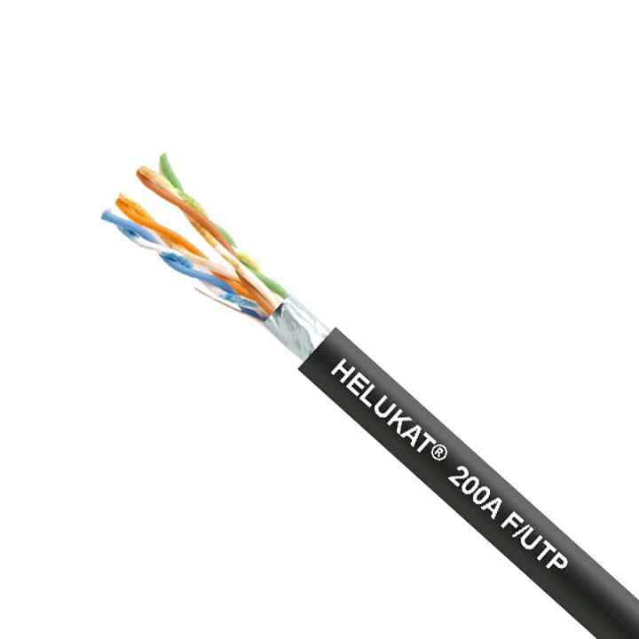 Network cable Cat5E Utp Helukat 200 4x2 awg 22.1 FRNC.PE Outdoor Helukat all copper min 1