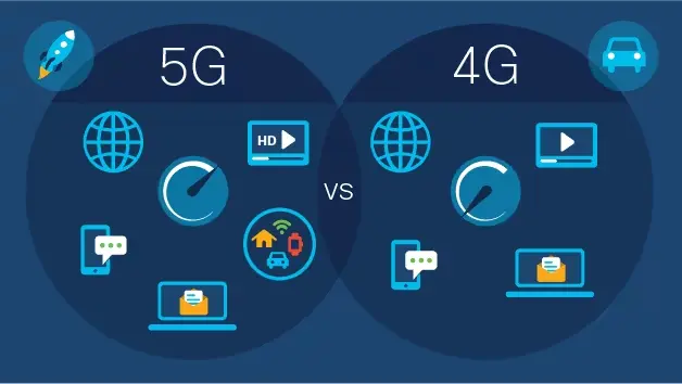 5G در مقابل 4G