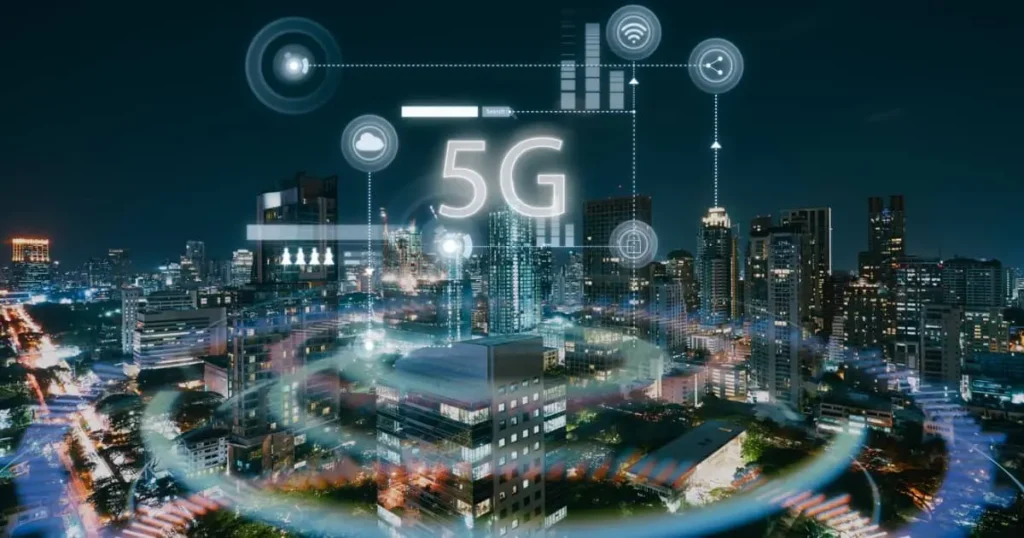 نقش 5G در شهر هوشمند