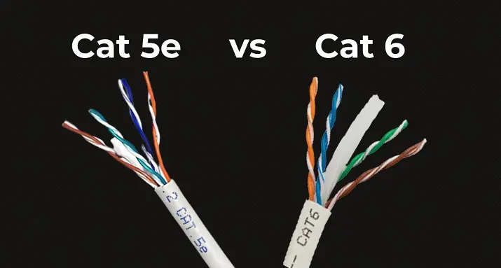 10 تفاوت کابل Cat5E و Cat6 در شبکه