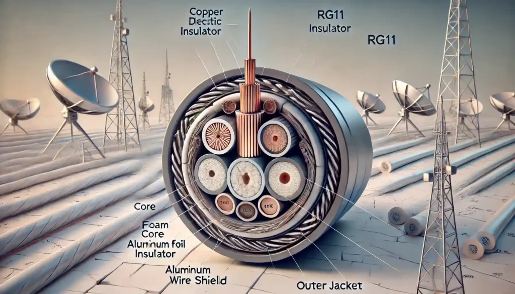 کابل کواکسیال RG11