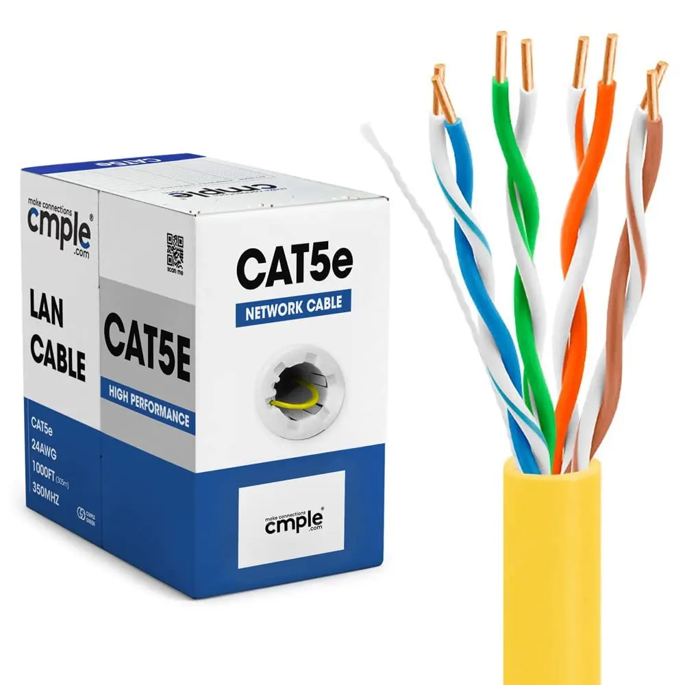 5 راه نصب و پیکربندی کابل شبکه Cat5E در ساختمان‌