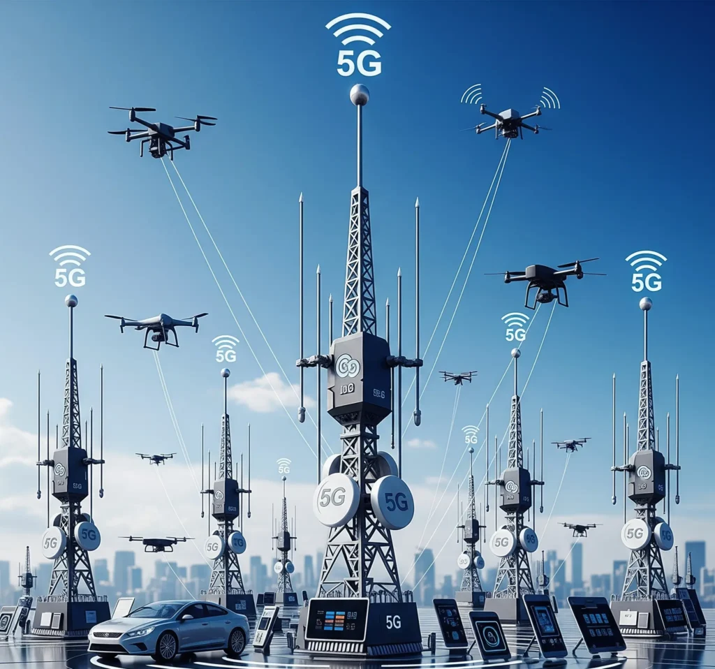 بررسی پیشرفت شبکه 5G