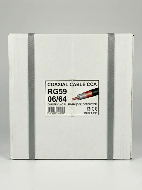 جعبه کابل کواکسیال روکش مس Rg59 06/64
