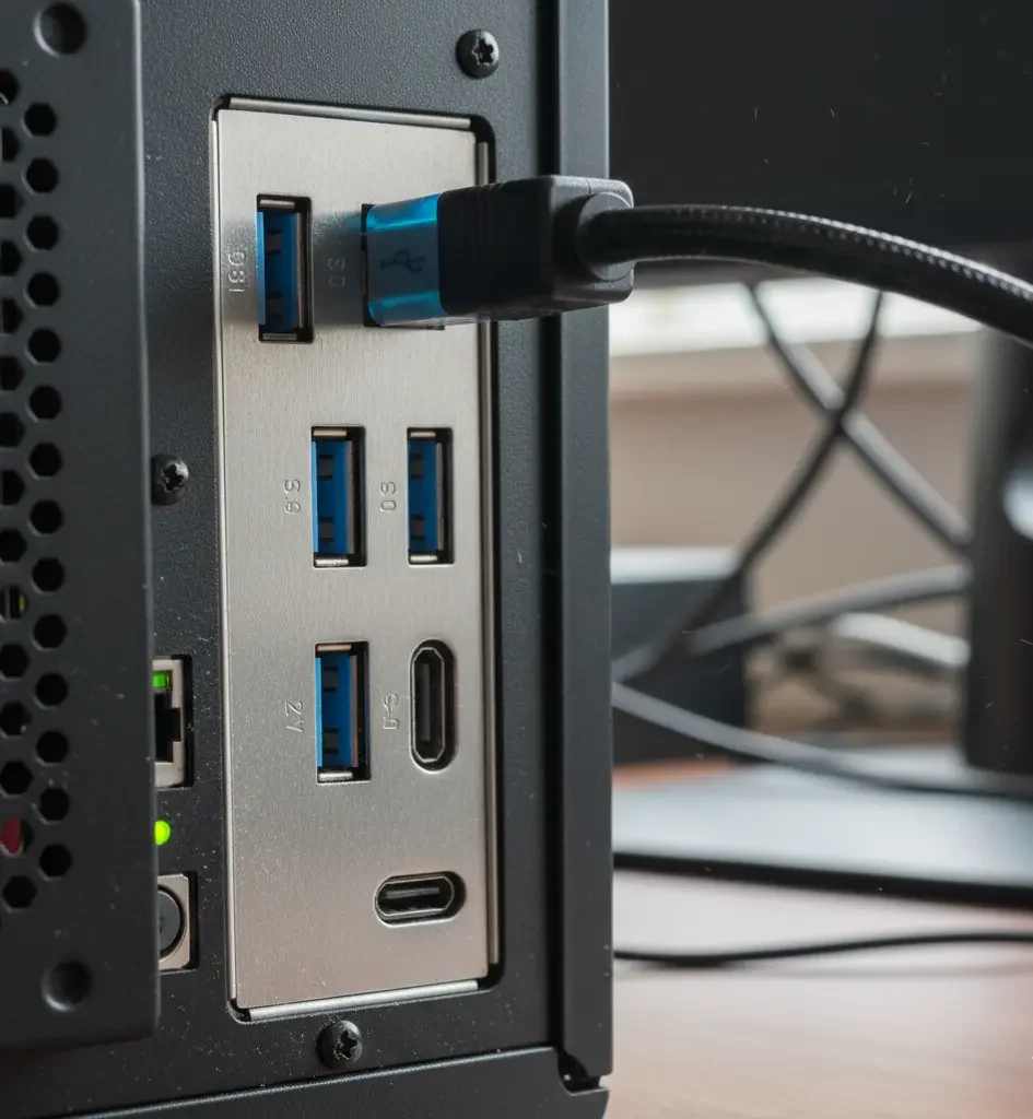 معنی رنگ های مختلف پورت usb چیست؟