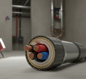 کابل برق ورودی ساختمان