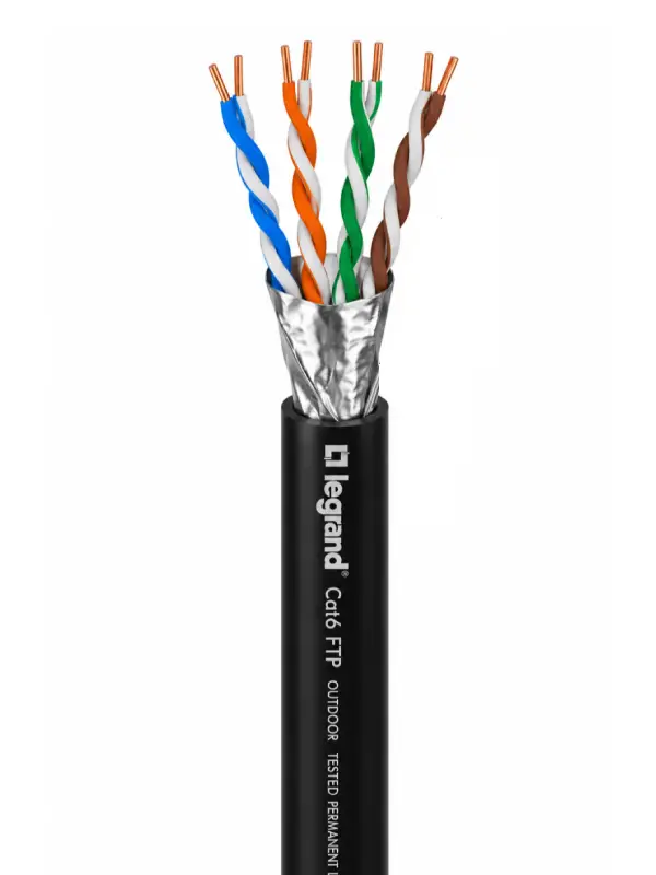 کابل شبکه تست فلوک پرمننت اوت دور لگراند Cat6 Ftp Legrand