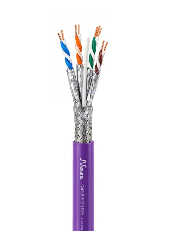 کابل شبکه تست فلوک پرمننت نگزنس با روکش Cat6 Sftp LSZH