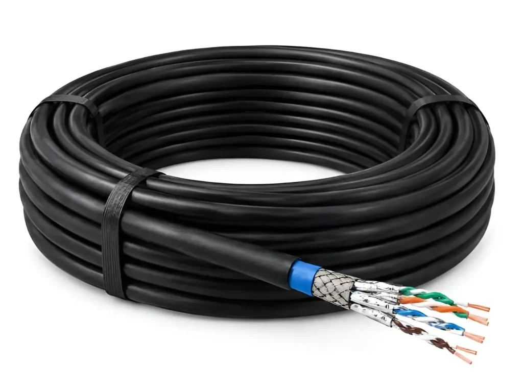 کابل شبکه تست فلوک پرمننت اوت دور دابل جکت لگراند Cat6 Sftp