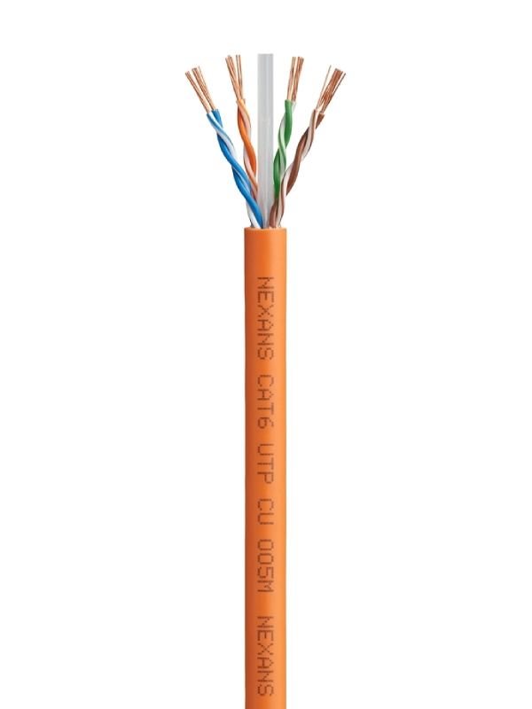کابل شبکه تمام مس افشان نگزنس Cat6 Utp Nexans
