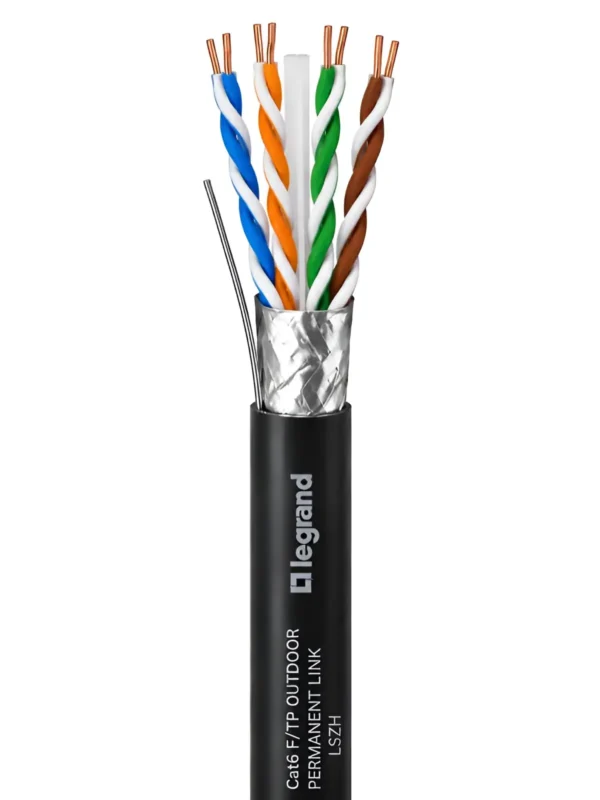 کابل شبکه تست فلوک چنل اوت دور لگراند Cat6 Ftp Legrand