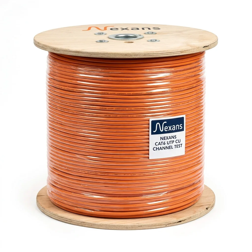 کابل شبکه تست فلوک چنل نگزنس Cat6 Utp Nexans