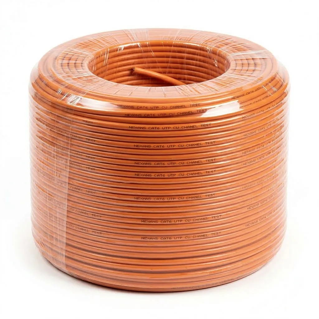 خرید کابل شبکه تست فلوک چنل نگزنس Cat6 Utp Nexans