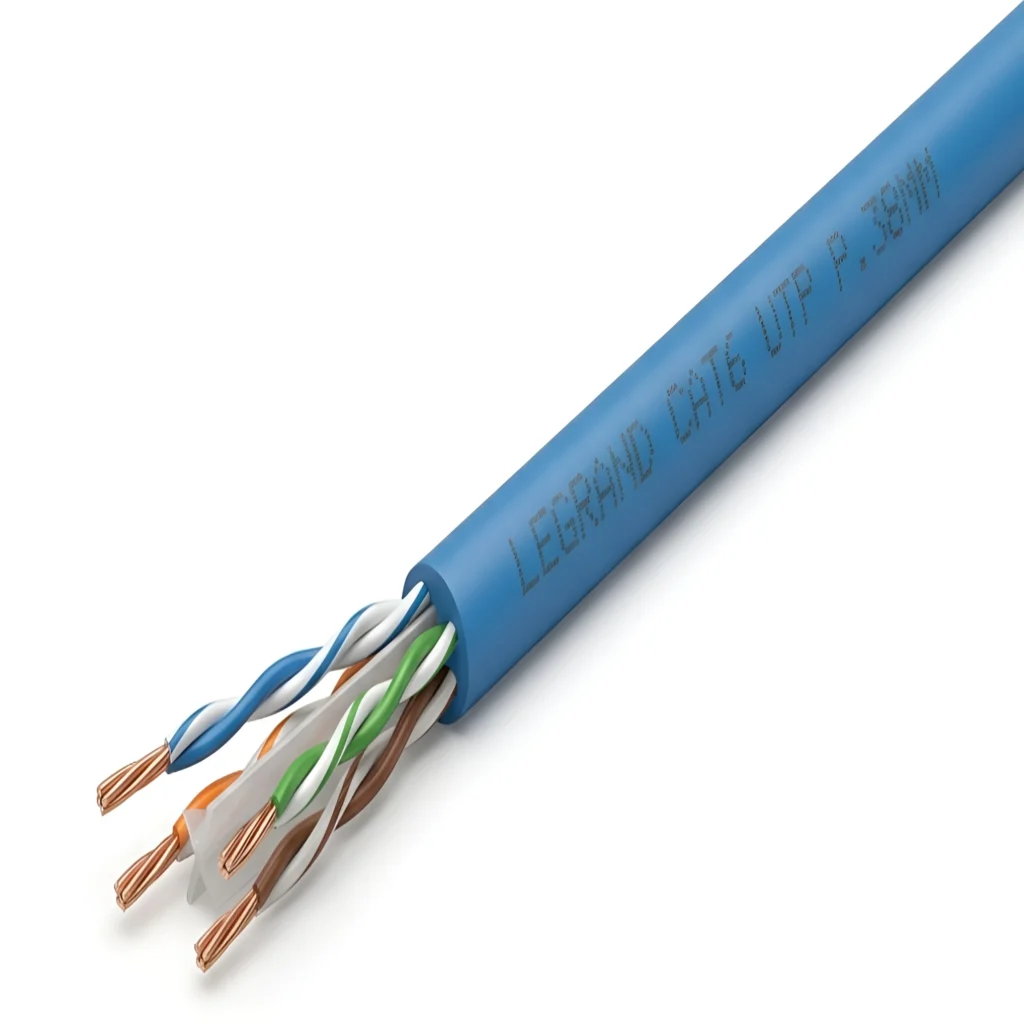 کابل شبکه تمام مس لگراند 0.38 Cat6 Utp Legrand