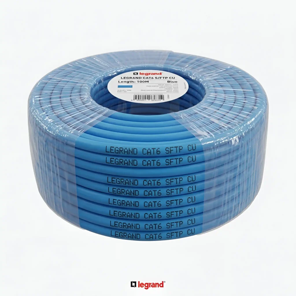 قیمت کابل شبکه تمام مس افشان لگراند Cat6 Sftp Legrand