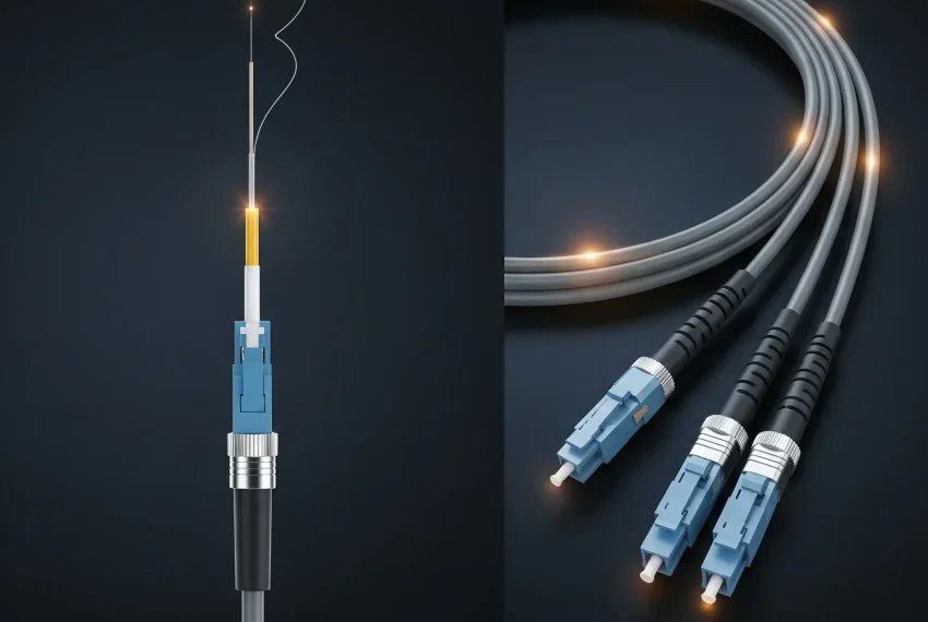 تفاوت پیگتیل فیبر نوری و پچ کورد فیبر نوری چیست؟